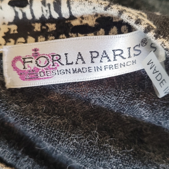 Unique Forla Paris Distressed Dress | Size S |French Design - Picture 7 of 7